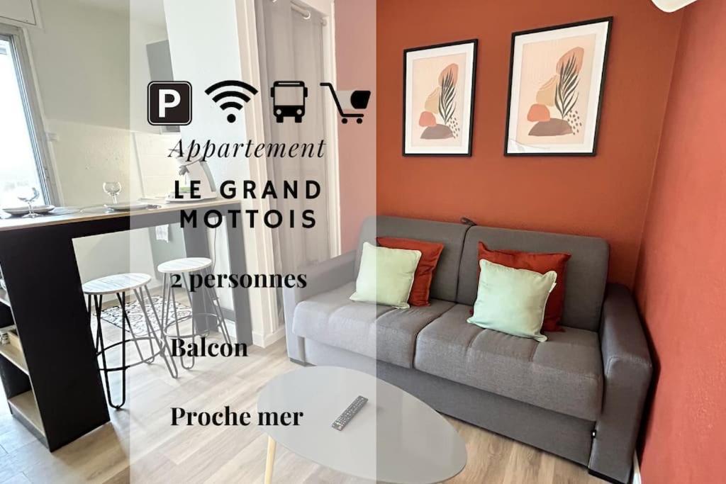 050 - Le Grand Mottois Studio, 2Pers - 100M Plage La Grande-Motte Zewnętrze zdjęcie